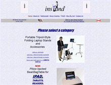 Tablet Screenshot of instand.com